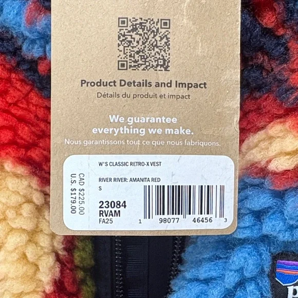 Patagonia Classic Retro-X Vest - River River NWT - Picture 3 of 11